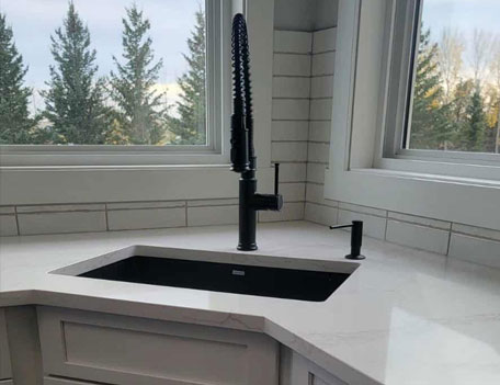 new-home-residential-construction living room with fireplace